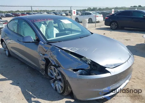 2025 Tesla Model 3 Long Range Rear-Wheel Drive из США, поврежденный, VIN 5YJ3E1EA0SF041609